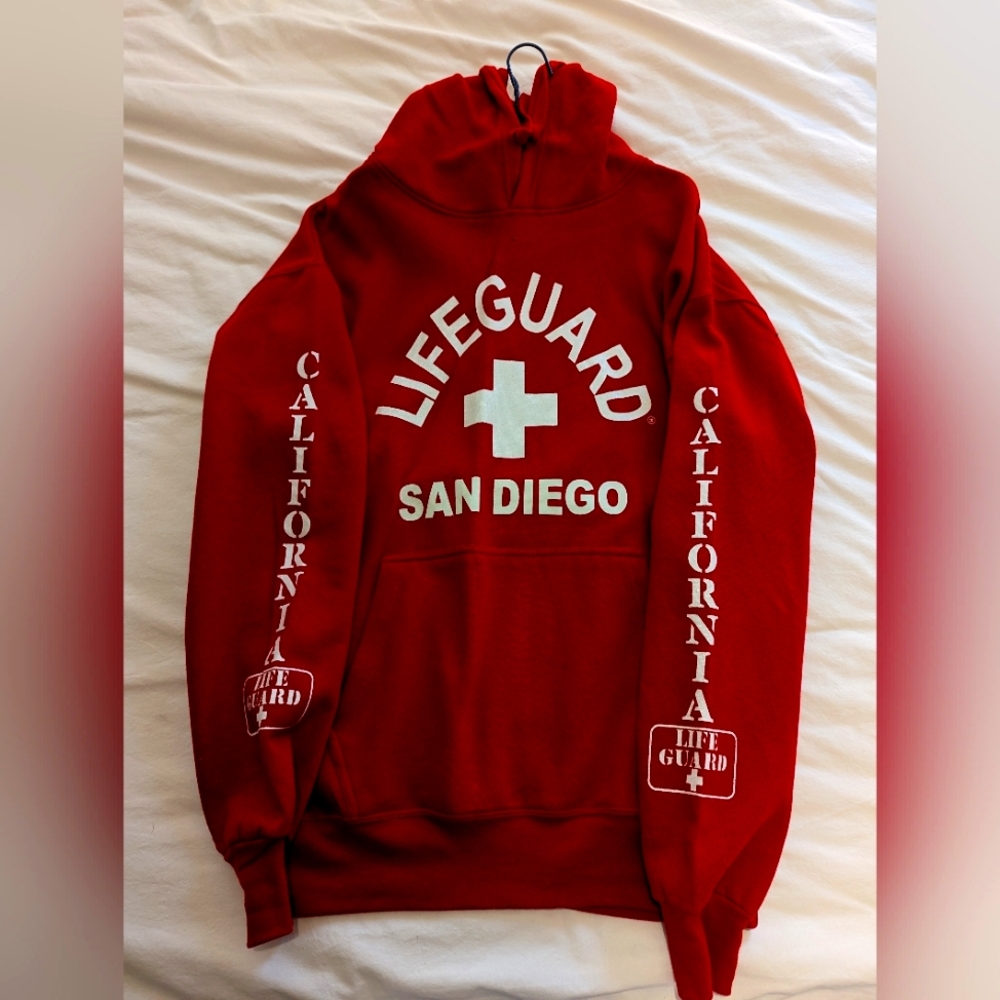 Official San Diego Lifeguard Hoodie Beach Sweater